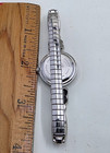 Vintage(80s/90s) Southwestern Style Women's Quartz Watch Silver Plated Faux Onyx — photo 3