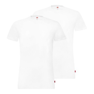 2er 4er Pack Levi's Herren Shirts kurzarm Crew Neck T-Shirts Cotton Stretch