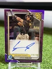 Ethan Salas 2024 Bowman Chrome Mega Auto Purple Mojo /199 On Card #5 Prospect!