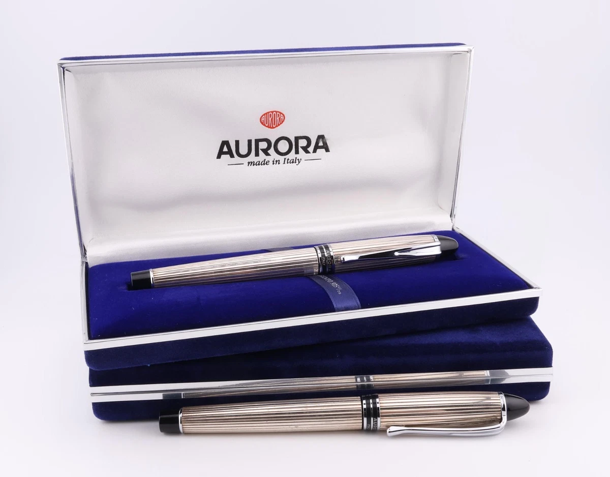 Silver Collectible Aurora Fountain Pens | eBay