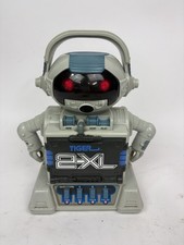 1992 TIGER 2-XL Electronic Talking Robot Cassette Player Parts NOT WORKING