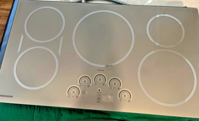#ad GE MONOGRAM ZHU36RSJ2SS 36quot; INDUCTION COOKTOP STAINLESS METALLIC FINISH $999.99