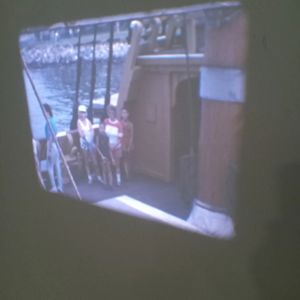 Película súper 8 mm con carrete de película casera color sonido Plymouth Mass 1985 Family Water Foto 4 de 4