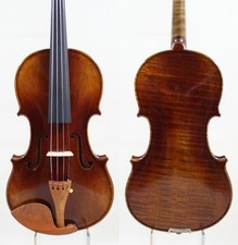1 Pc Back Best model A Stradivari 1715 "The Cremoneser" Violin Copy M8860