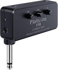 F1R Mini Guitar Headphone Amp - Portable Distortion Tone for Silent Practice