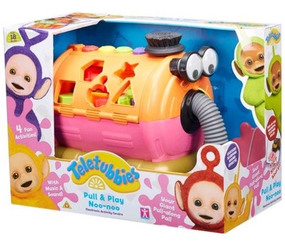 Teletubbies Pull Along Noo-noo Formsortierer Set Sound & Musik Neu 