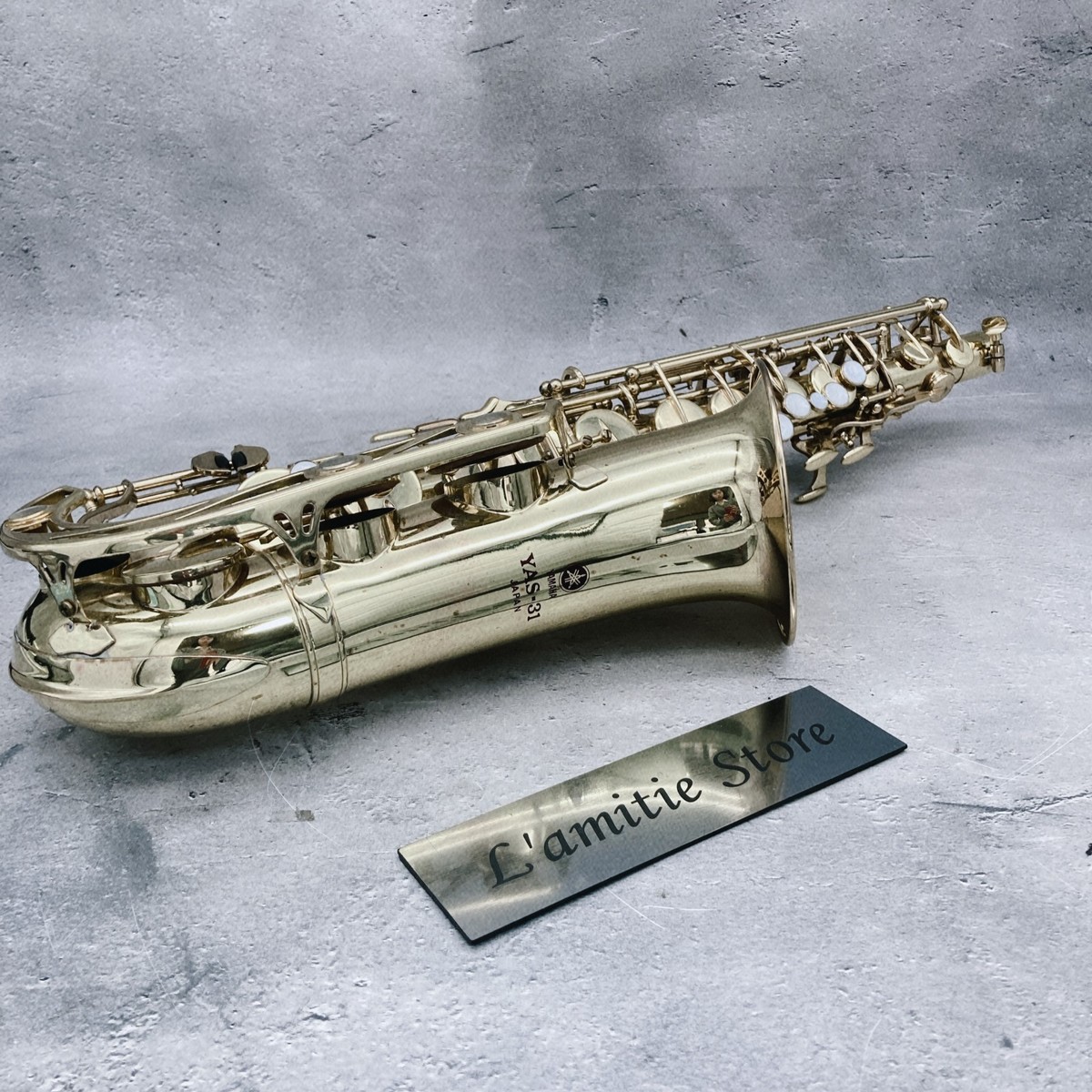 YAMAHA YAS-31 & Hard Case Alto Saxophone Sax YAS31 Key Operation