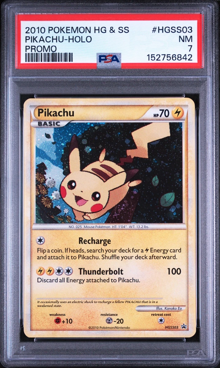 Pokémon TCG Grade 7 Pikachu Individual Collectible Card Game Cards