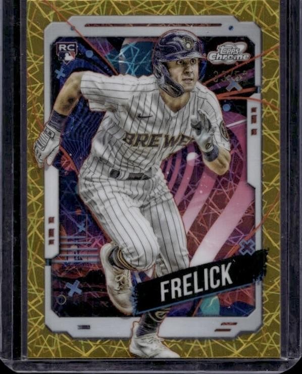 2024 Topps Chrome Cosmic #3 Sal Frelick Gold Interstellar Refractors RC /50