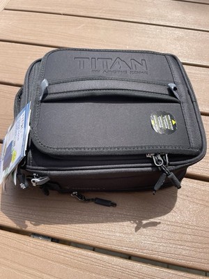 Titan Arctic Zone Expandable Lunch Box 2 Ice Walls Container Set Black