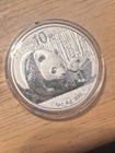 2011 Panda .999 10 Yuan BU Uncirculated 1 Troy Ounce Pure Silver Display Capsule — photo 5