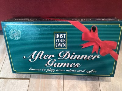 Vintage Cheatwell Host Your Own After Dinner Games.  Contents  New & Complete