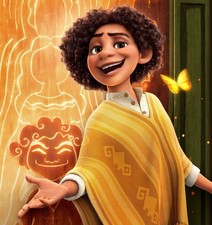 Encanto  s Camilo Yellow Dress-up Costume, Poncho, Or Cloak A 