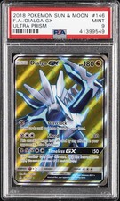 2018 POKEMON SUN & MOON ULTRA PRISM #146 FULL ART/DIALGA GX PSA 9 on eBay