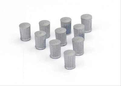 Gaugemaster GM494 OO Gauge Traditional Dustbins 10pcs (Pre-Built)