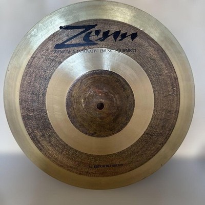 ZENN Rock Hi Hat Bottom Cymbal for Drums, Slightly Scratched, No Case