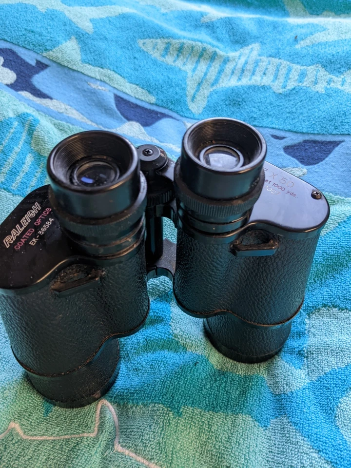 VINTAGE RALEIGH PRISMATIC FERNGLAS 7X50