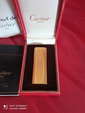 Le Must De Cartier Accendino Vintage Originale - Placcato Oro - Da Collezione 