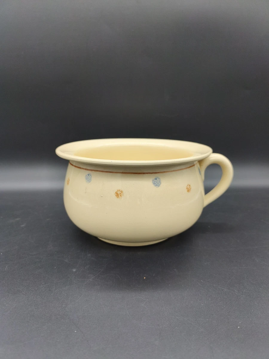 ANCIEN POT DE chambre - Faïence de Sarreguemines - Modèle Jardinière