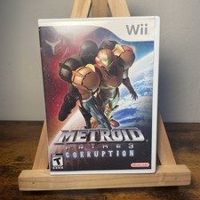 Metroid Prime 3 Corruption - Nintendo Wii - CIB Complete w/Manual - Tested