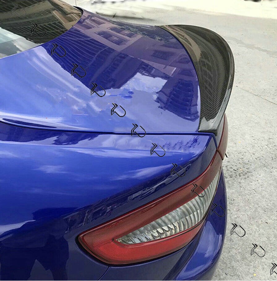 Real Carbon Fiber Rear Trunk Boot Spoiler Wing for Maserati GranTurismo GTS 08+
