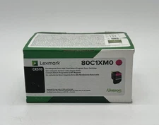 Genuine Lexmark 80C1XM0 (801XM) Magenta Extra High-Yield Toner - NEW SEALED