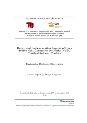 Dragos Vingarzan | Design and Implementation Aspects of Open Source NGN...