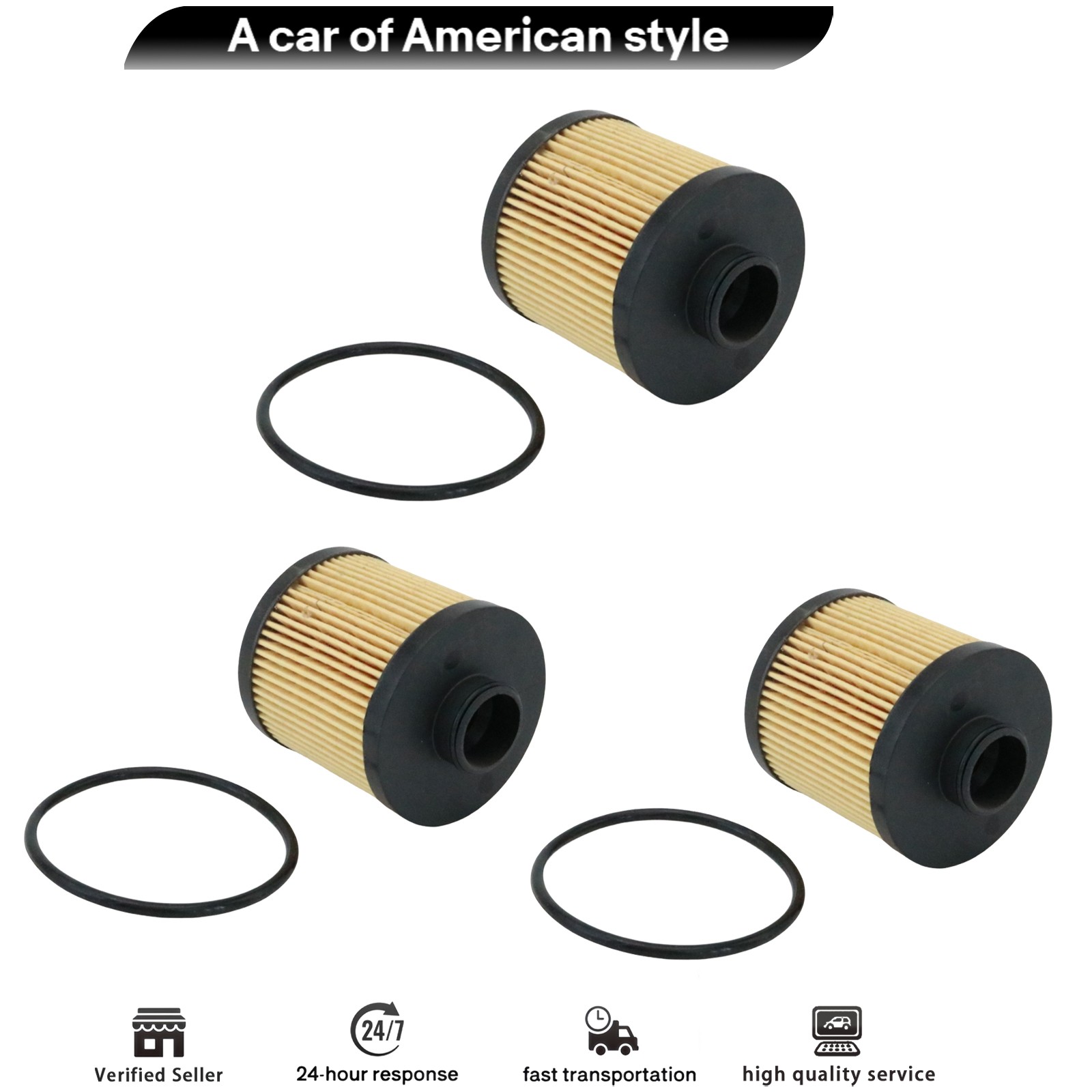 3X Oil Filter For Lamborghini Gallardo Spyder Coupe Superleggera SE Base Nera