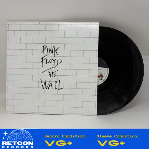 Pink Floyd - The Wall Vinyl LP Very Good Plus (VG+)/Very Good Plus (VG+)