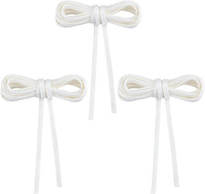 3Pcs Adjustable Lace up Dress Cord Back Corset Ribbon 80" Wedding Dress Zipper