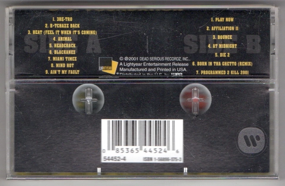 3RE THA HARDAWAY D.S. Foundation SEALED Rap Tape Three 6 Mafia Daz Florida - Image 2 of 3