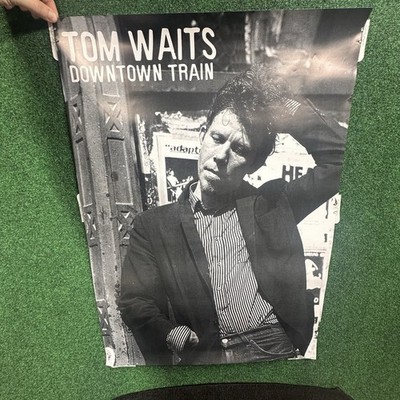 Original Tom Watts ''Downtown Train'' Poster OOP 33''x23'' - Made in England