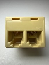 RJ12 RJ11 Telephone Phone Line Splitter Single Male to 2-Way Dual Female Jacks