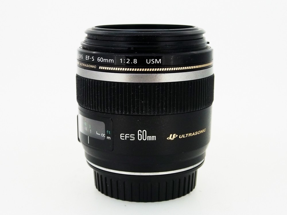 Canon EF-S 60mm F/2.8 Macro USM Lens - Black