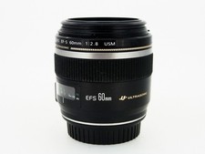 Canon EF-S 60mm F/2.8 Macro USM Lens - Black
