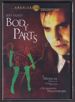 Body Parts DVD 1991 - Jeff Fahey, Kim Delaney, Lindsay Duncan