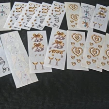 Creative Memories VARIOUS WRITE AGAIN CORRECTION STICKERS & WEDDING STICKERS