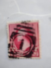 Super rare red stamp Washington 2 cent