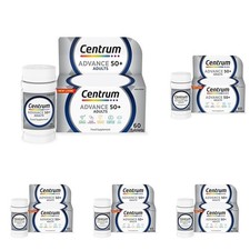 Centrum Advance 50+ Multivitamin Tablets for Men 1 count (Pack of 300), White 
