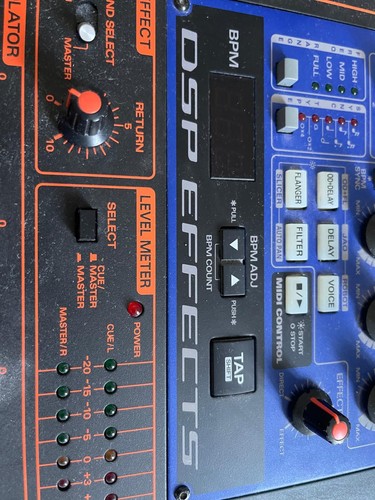 Roland DJ-2000 Professional DJ Mixer 4-Channel Effects Unit Working - Picture 24 of 24