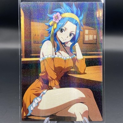 Levy McGarden- Fairy Tail Anime Waifu Card Doujin ACG Goddess Holo