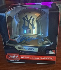 Autographed Miguel Andujar mini helmet NY Yankees JSA COA