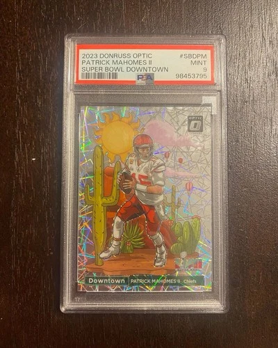 Psa 9 Super Bowl Downtown Patrick Mahomes Chase Pack Read Description