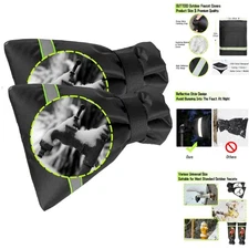 Universal Fit 2-Pack Winter Faucet Covers - Enhanced Insulation & Safety Design
