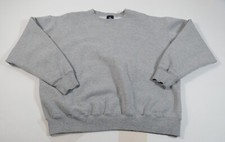 America Online Sweatshirt Mens Large Gray AOL Vintage 90s Crewneck Pullover USA