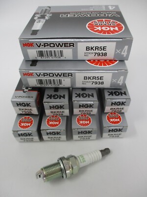 8 Genuine NGK 7938 BKR5E Premium Copper Spark Plug Resistor Small Engines