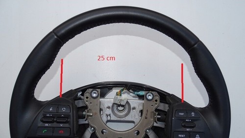 Lederlenkrad lenkrad Kia Picanto II Facelift Bj. ab 2015 - Bild 8 von 12