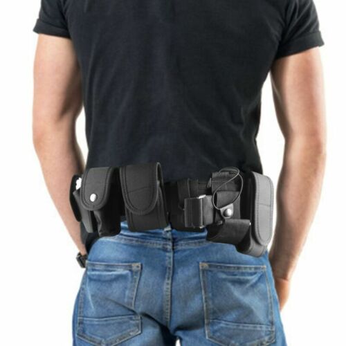 Tactical Police Duty Utility Belt Officer Security Guard Gear Law  Enforcement