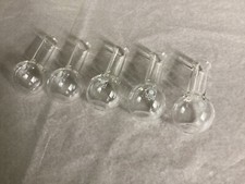 10 x Stehkolben Glas -50ml-, enghals, Duran, Fa. Schott-Mainz, OVP *NEU*