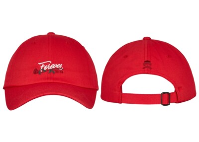 C&S Baseballkappe Kappe Schirmmütze gebogene Cap rot Basecap Mütze Snapback